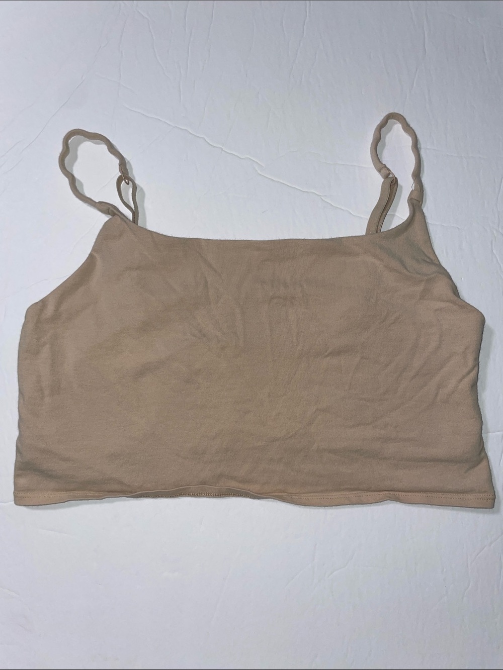 Old Navy Neutral Tan Slim Camisole with Adjustable Straps